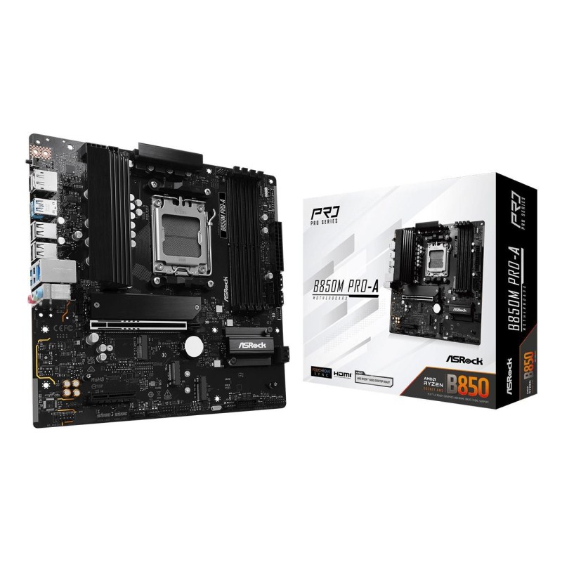 Asrock B850M Pro-A Amd B850 Socket Asrock B850M Pro-A Amd B850 Socket